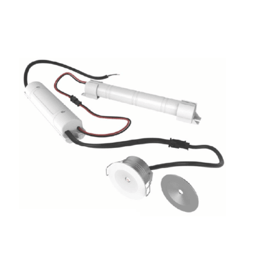 RECESSED EMERGENCY DOWNLIGHT SELF-TEST